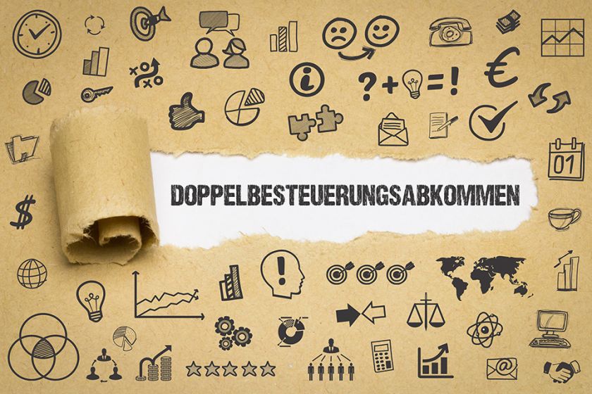 © magele-picture - stock.adobe.com Foto: Schriftzug Doppelbesteuerungsabkommen